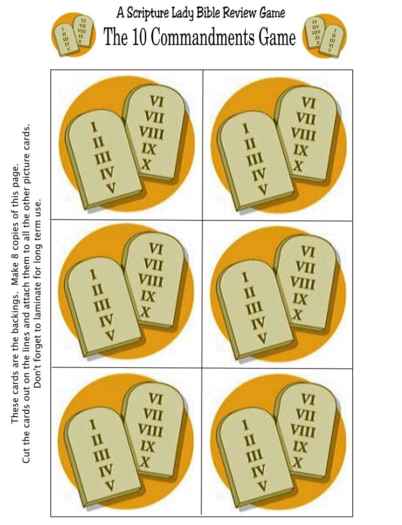 10 Commandments Pics The Scripture Lady - 8K Space Photos for Desktop