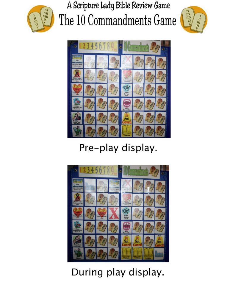 10 Commandments 3 4 The Scripture Lady - Desktop Landscape Illustrations for Desktop