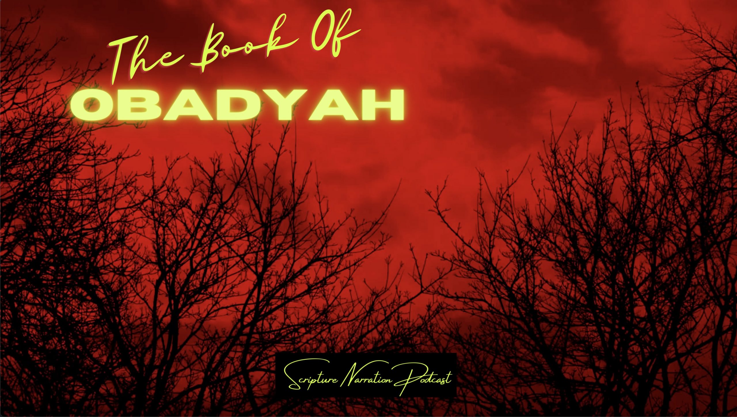 All Praises to 𐤉𐤄𐤅𐤄 our Elohiym! Season 3 - Judgement Comes The Book Of OBADYAH Excerpts from the scriptures. Scripture Narration Podcast