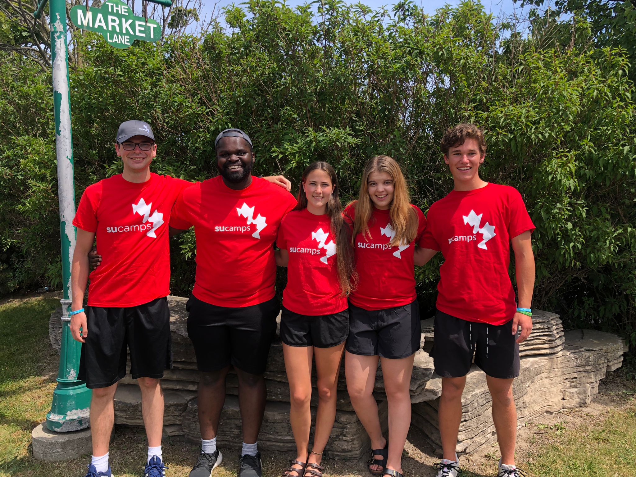 Summer Interns ready to head to camp