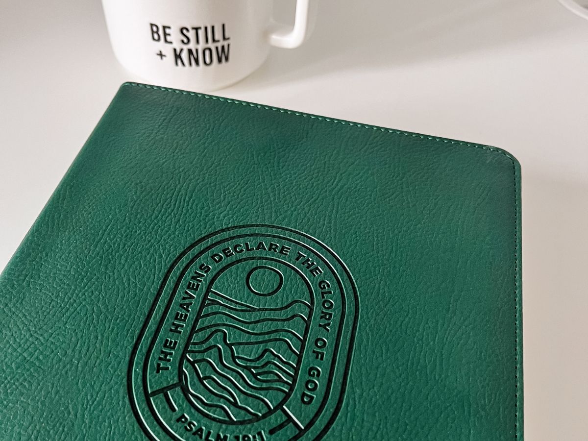 Be still and know - Journal Bible NIV