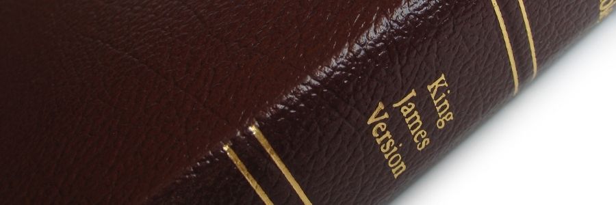 King James Version, Bible Spine