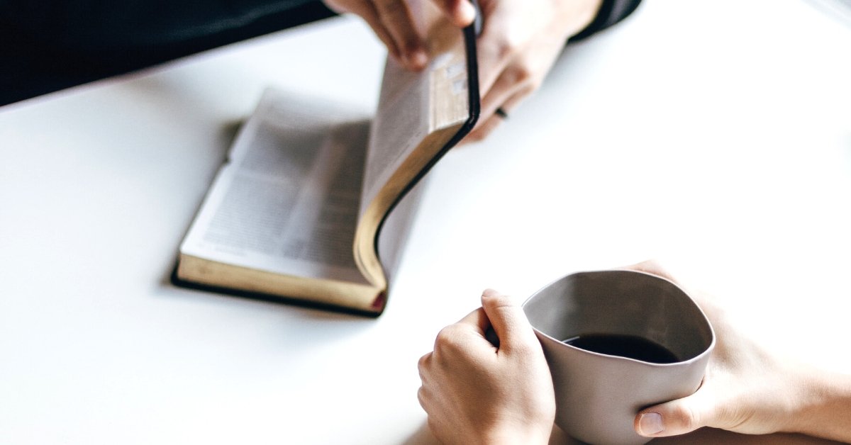 Reading the Bible with others or friends or your spouse.