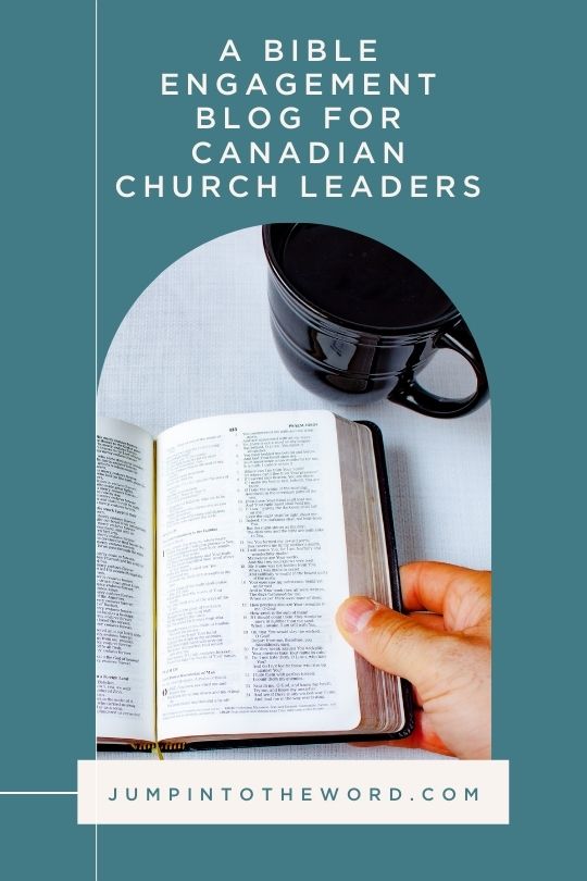 Jump into the Word Blog Promo