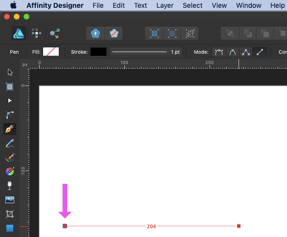 Learn how to design a logo from picking colors to graphics. How To Draw A Straight Dotted Line In Affinity Designer