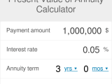 Fixed Annuity Calculator