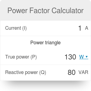 Power Factor Calculator Omni