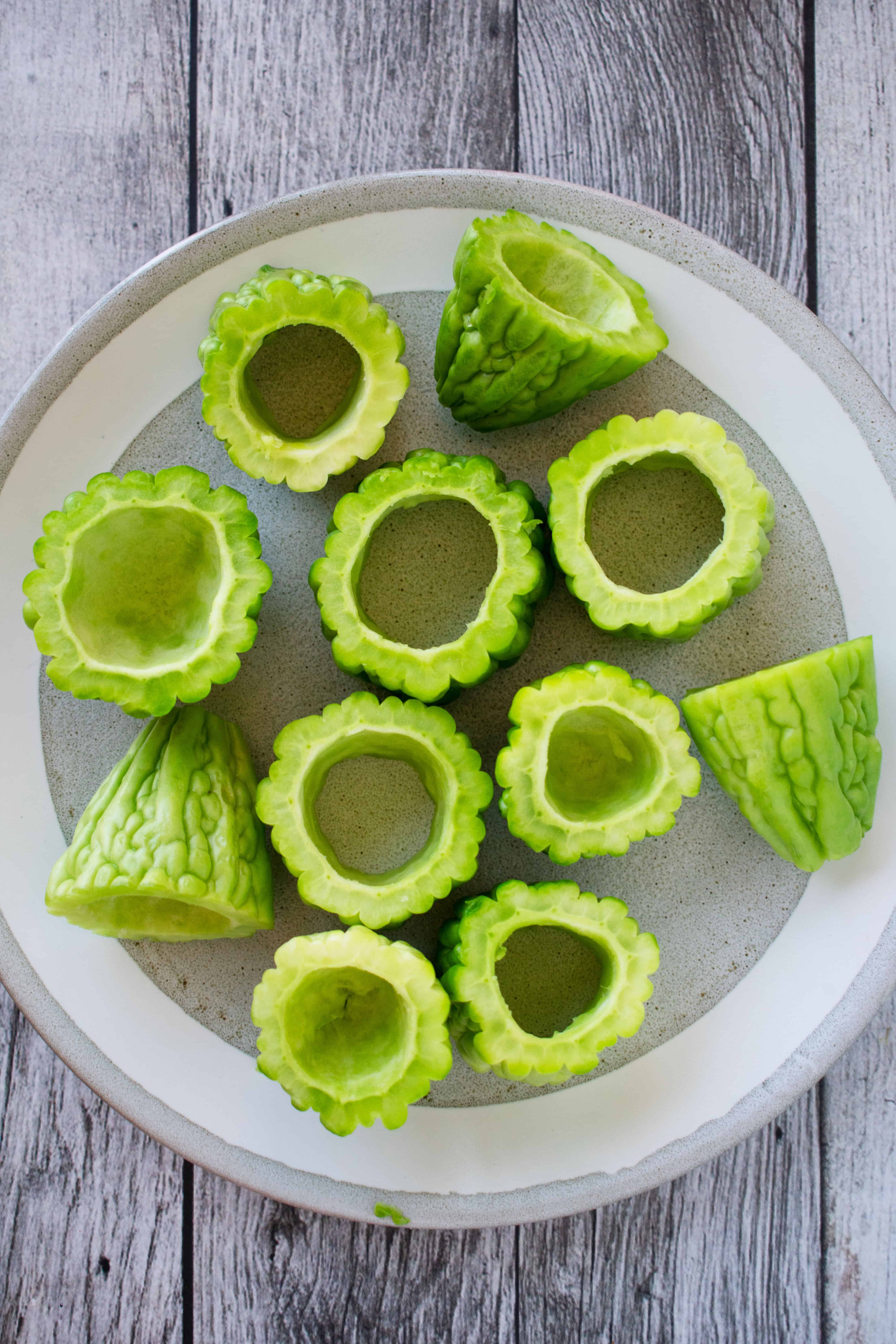 Cut Bitter Melon - Scruff & Steph