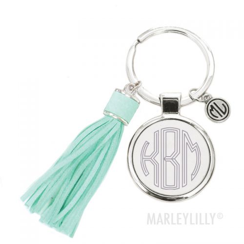 Monogrammed Keychain