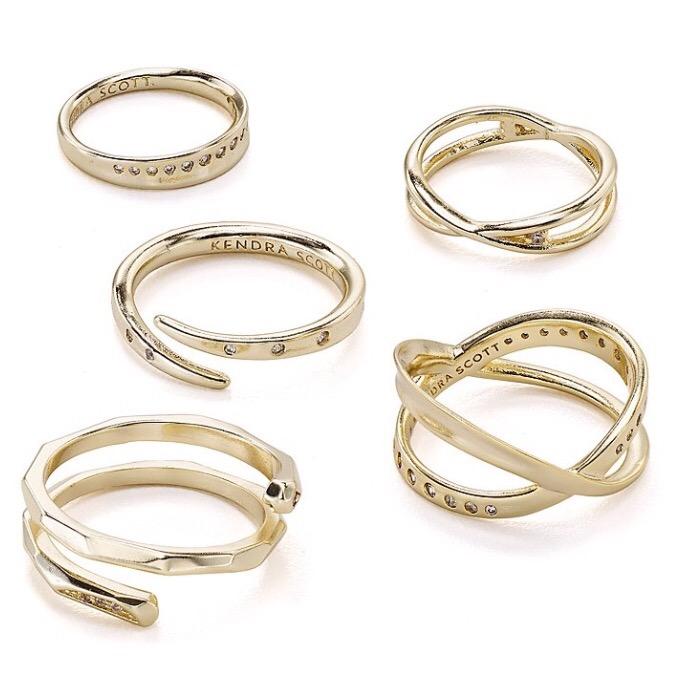 Kendra Scott Robyn Stacking Rings