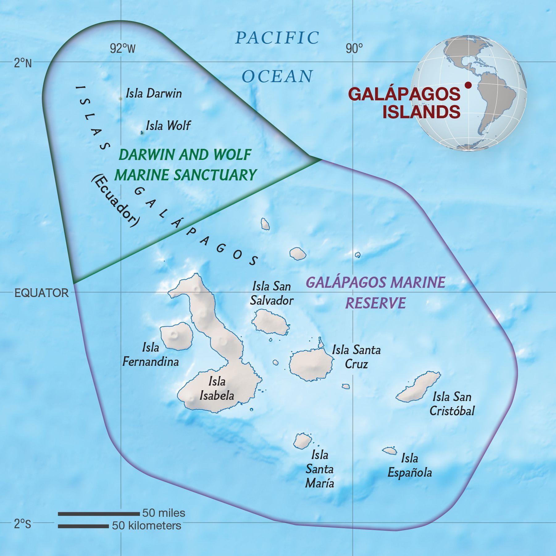 Galapagos September 2026 Scuba Dive Adventures Galapagos Map 