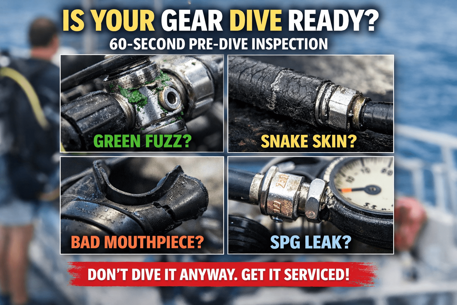 Visual Inspection 101: What You Should See Before You Submerge