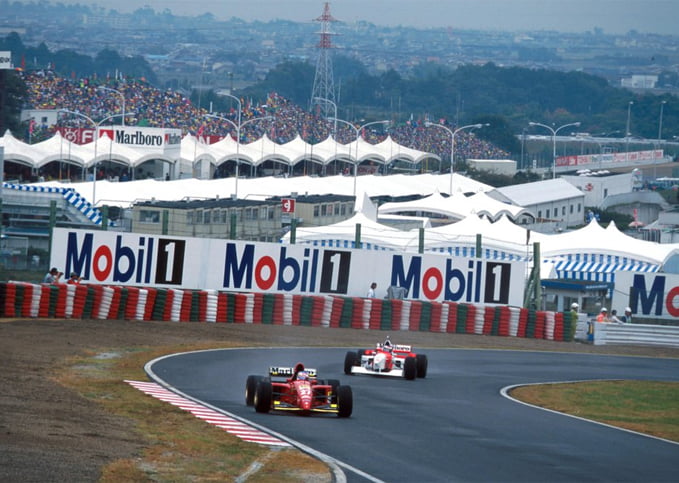 Video Jean Alesi Ferrari 412 T2 V12 Onboard Suzuka 1995