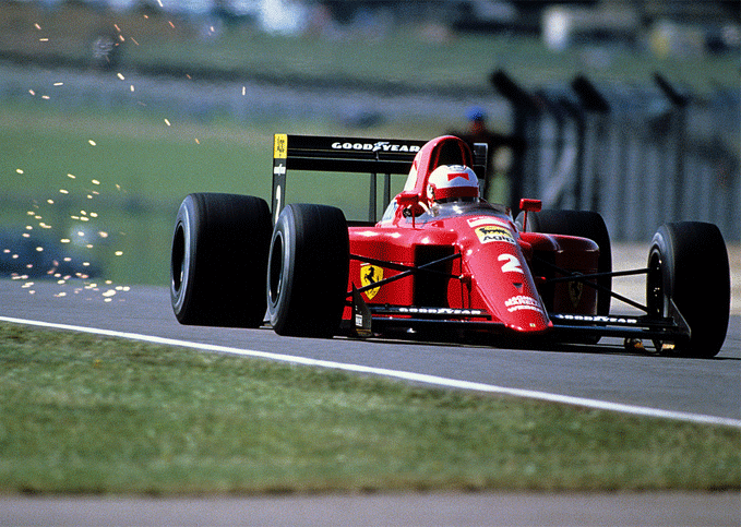 Nigel Mansell, Ferrari 641, 1990