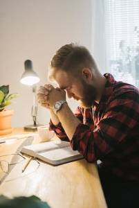Man Praying