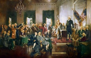 Signers of the Declaration of Independence at Constitution Hall