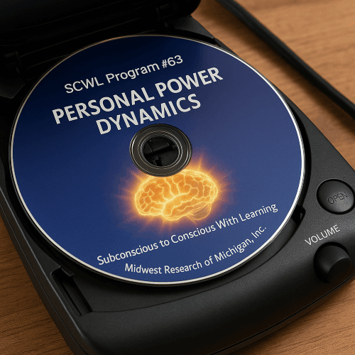 Personal Power Dynamics Subliminal CD