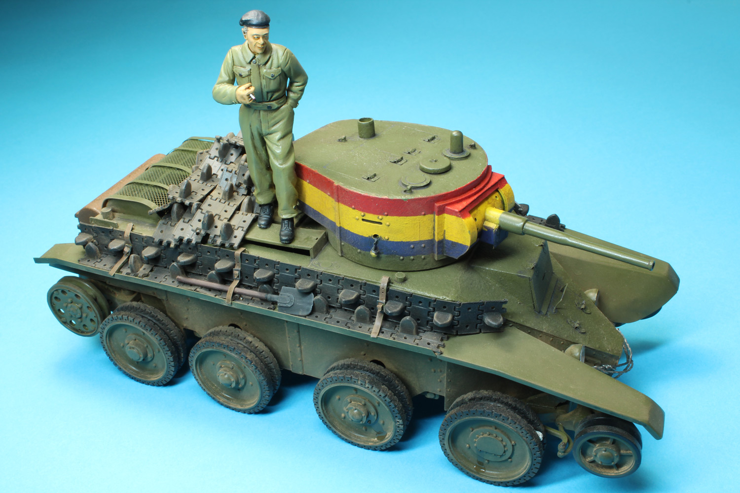 Italeri/Zvezda 1/35 Soviet BT5, Republican Forces 1938