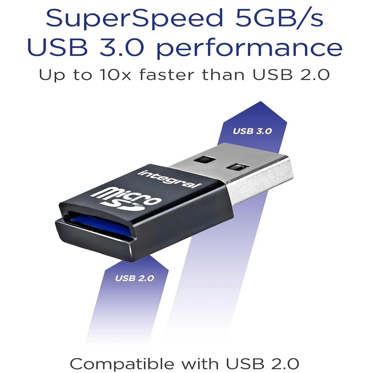 Integral Micro Sd Usb3 0 Memory Card Reader
