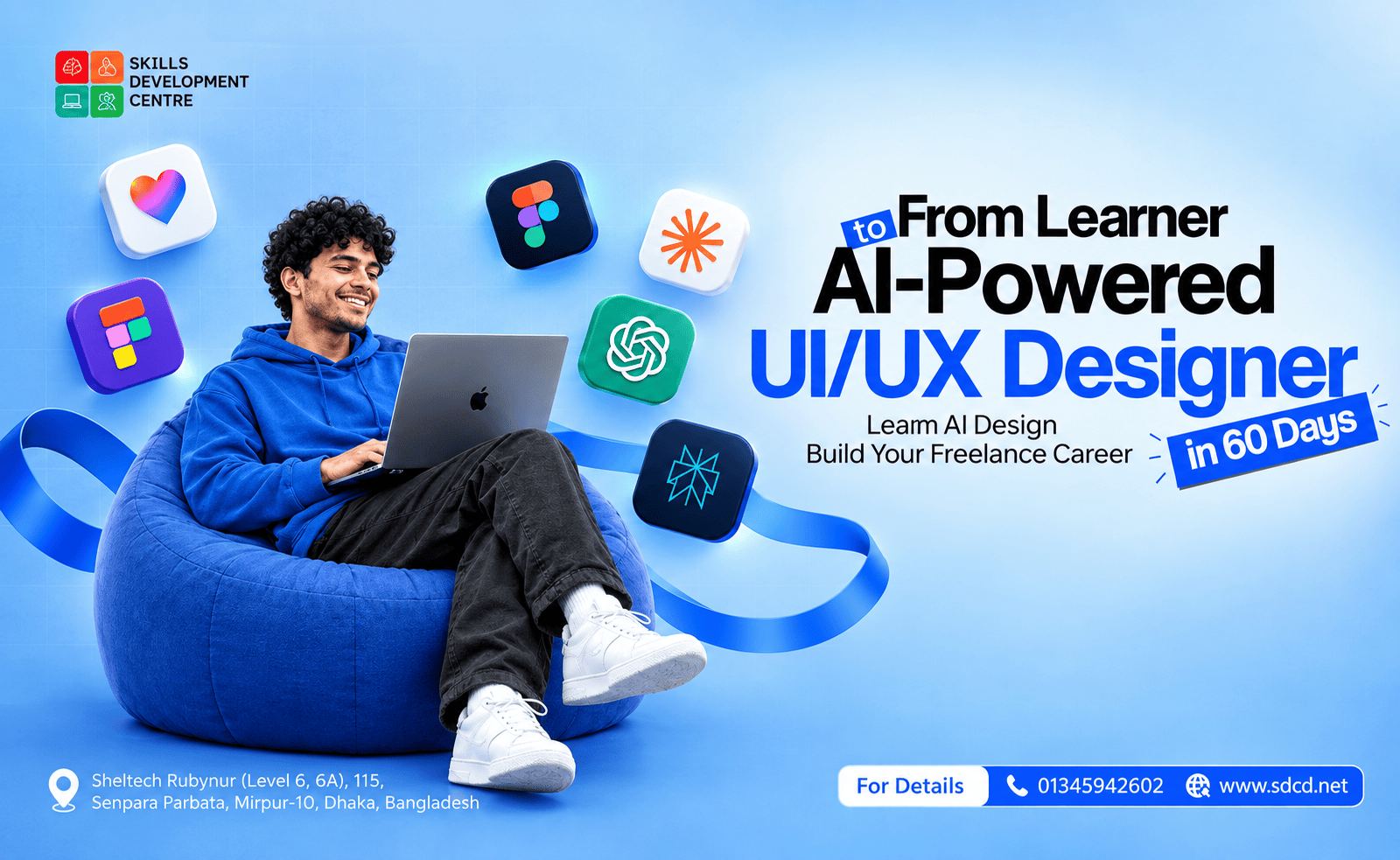 AI-Driven UI/UX Design: Beginner to Career Track Program