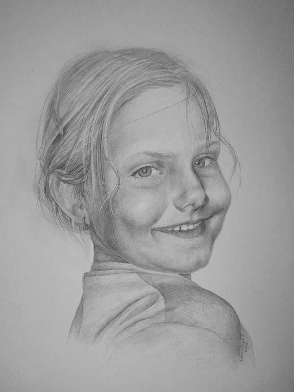 смотреть как нарисовать девочку