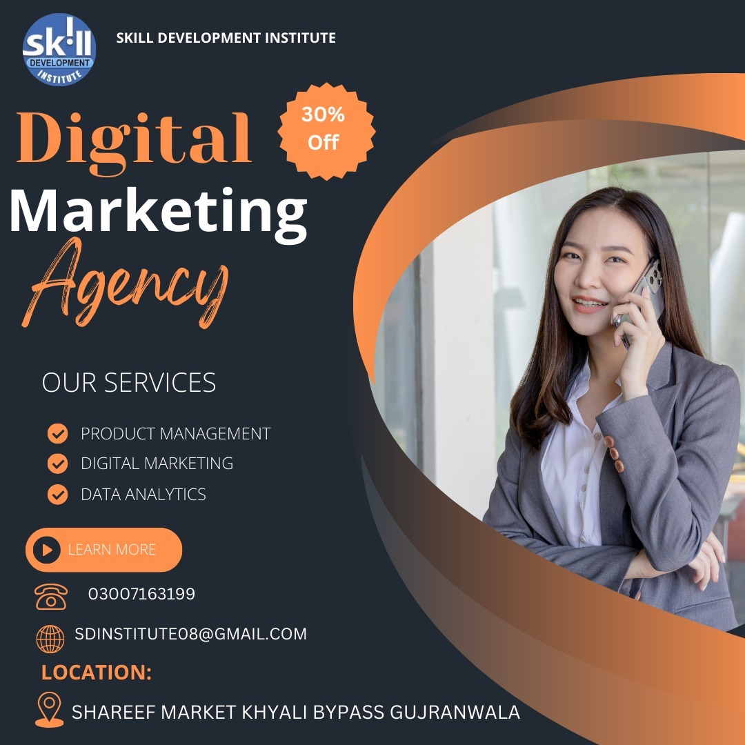 Read more about the article Best top 5 Digital Marketing Courses in Gujrawala 2025