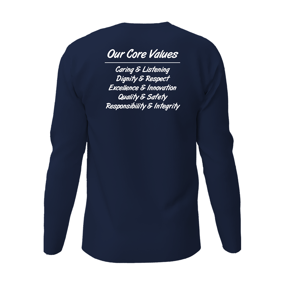 MSICU Core Values Long Sleeve Shirt