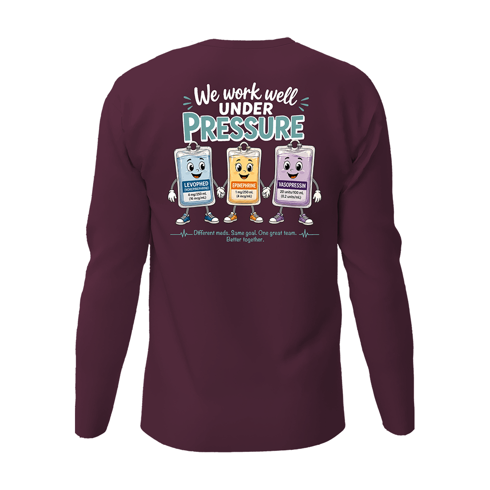MSICU Under Pressure Long Sleeve Shirt