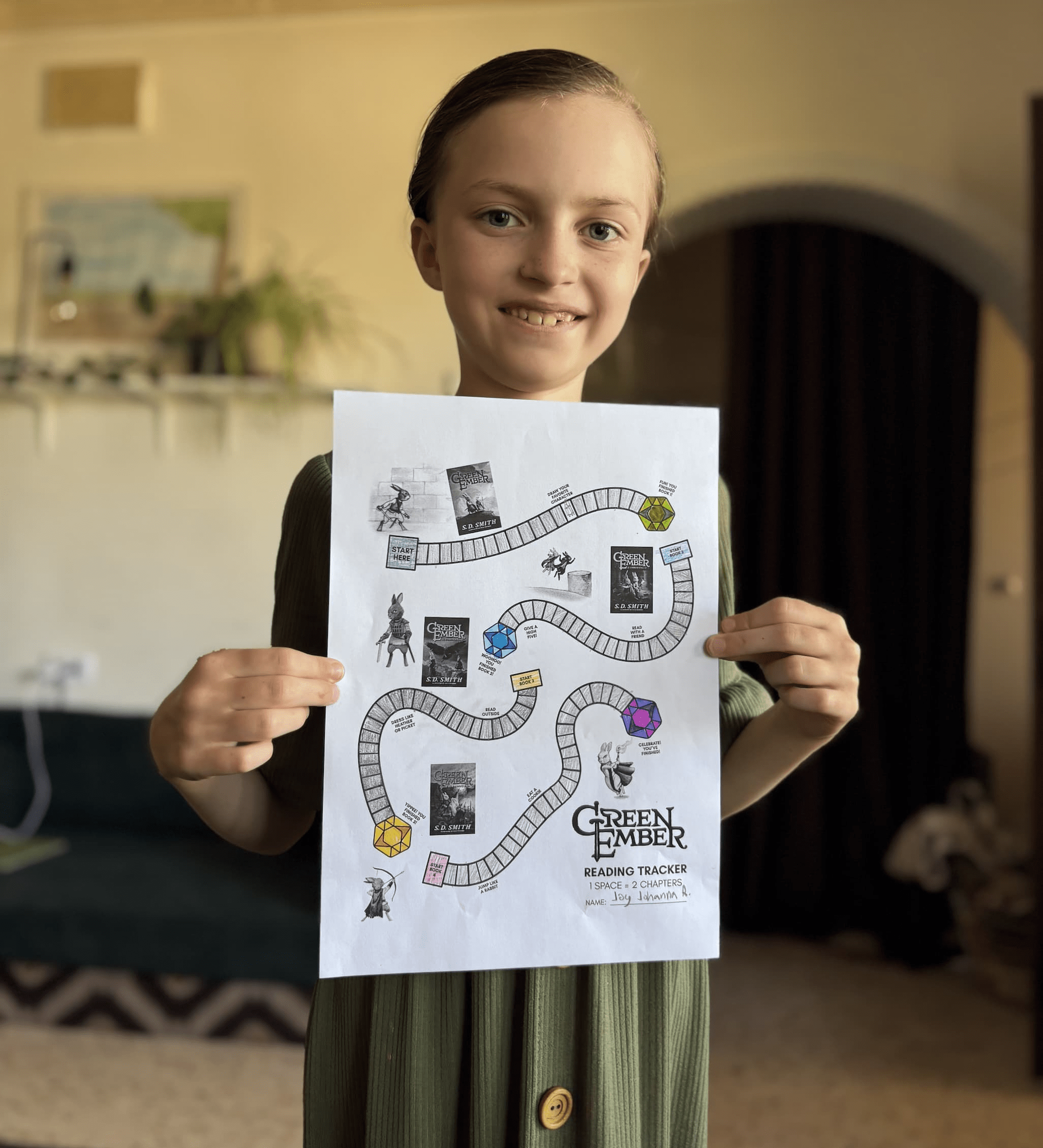 Green Ember Summer Reading Challenge