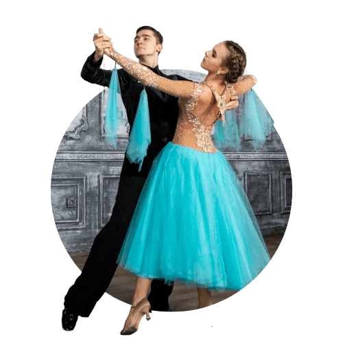 Ballroom dance classes at Social Dance Studio 45 in The Woodlands TX for all ages and experience levels