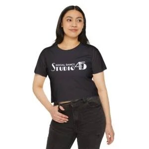 Social Dance Studio 45 Women's Crop Top