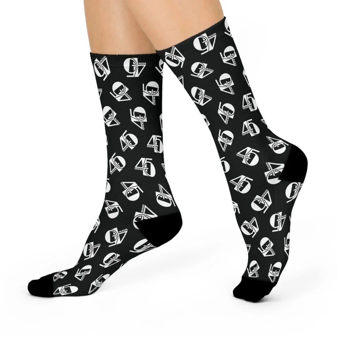 Studio45 Repeating Logo Socks