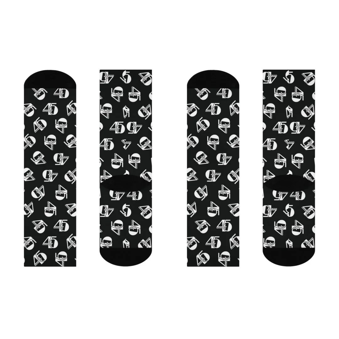 Studio45 Repeating Logo Socks - Image 3
