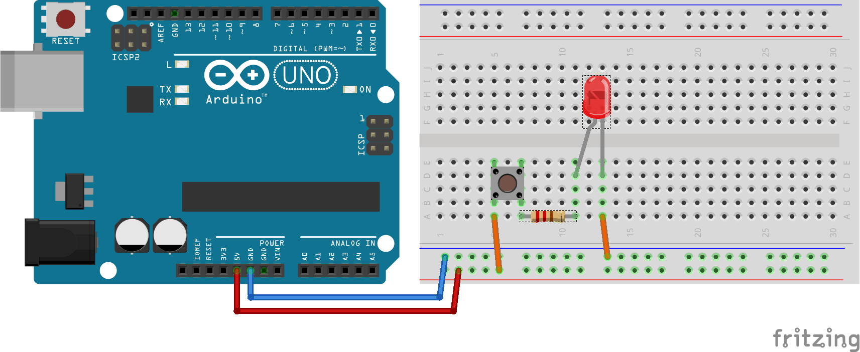 Le Bouton Poussoir Programmez Vos Premiers Montages Avec