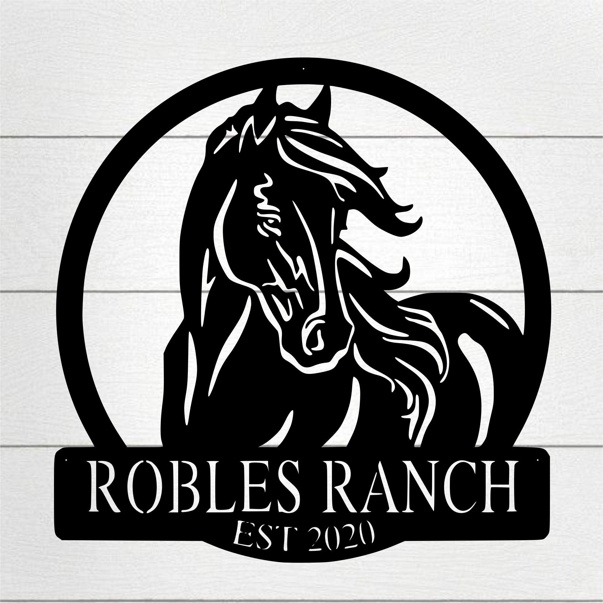 Horse Head Monogram