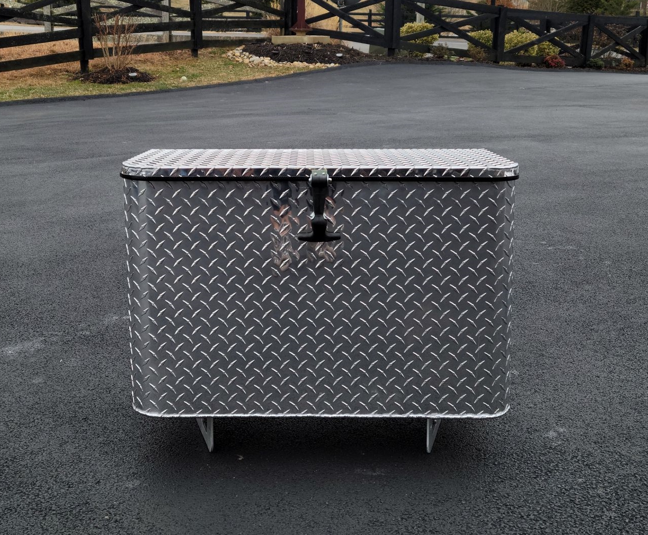 UNIT/04×CAMP GEEKS Small Tray 97mm Little Guy Teardrop Center Box - Sea Biscuit Metal Designs