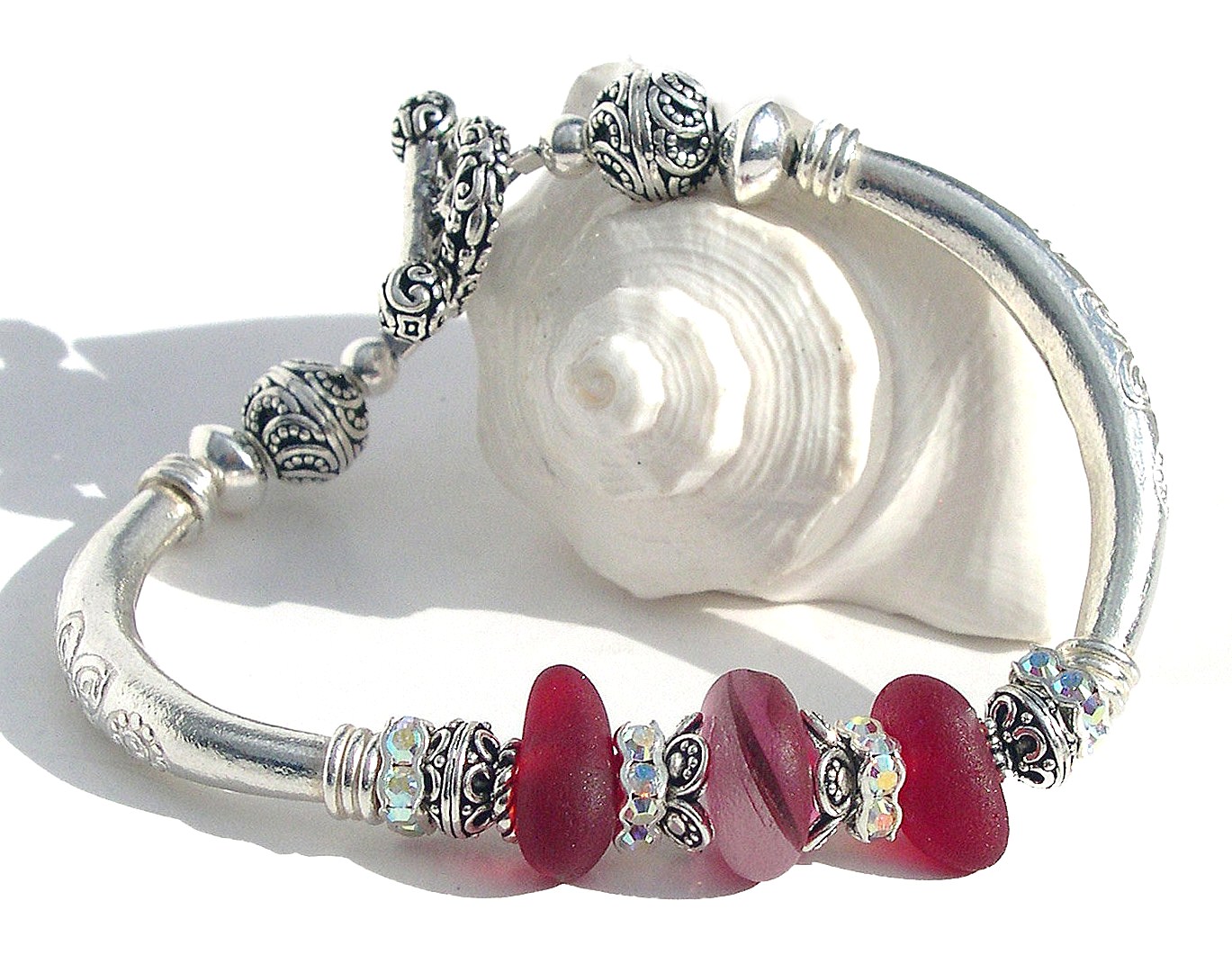 New Sea Glass Jewelry Bangles Have Arrived Sea Glass