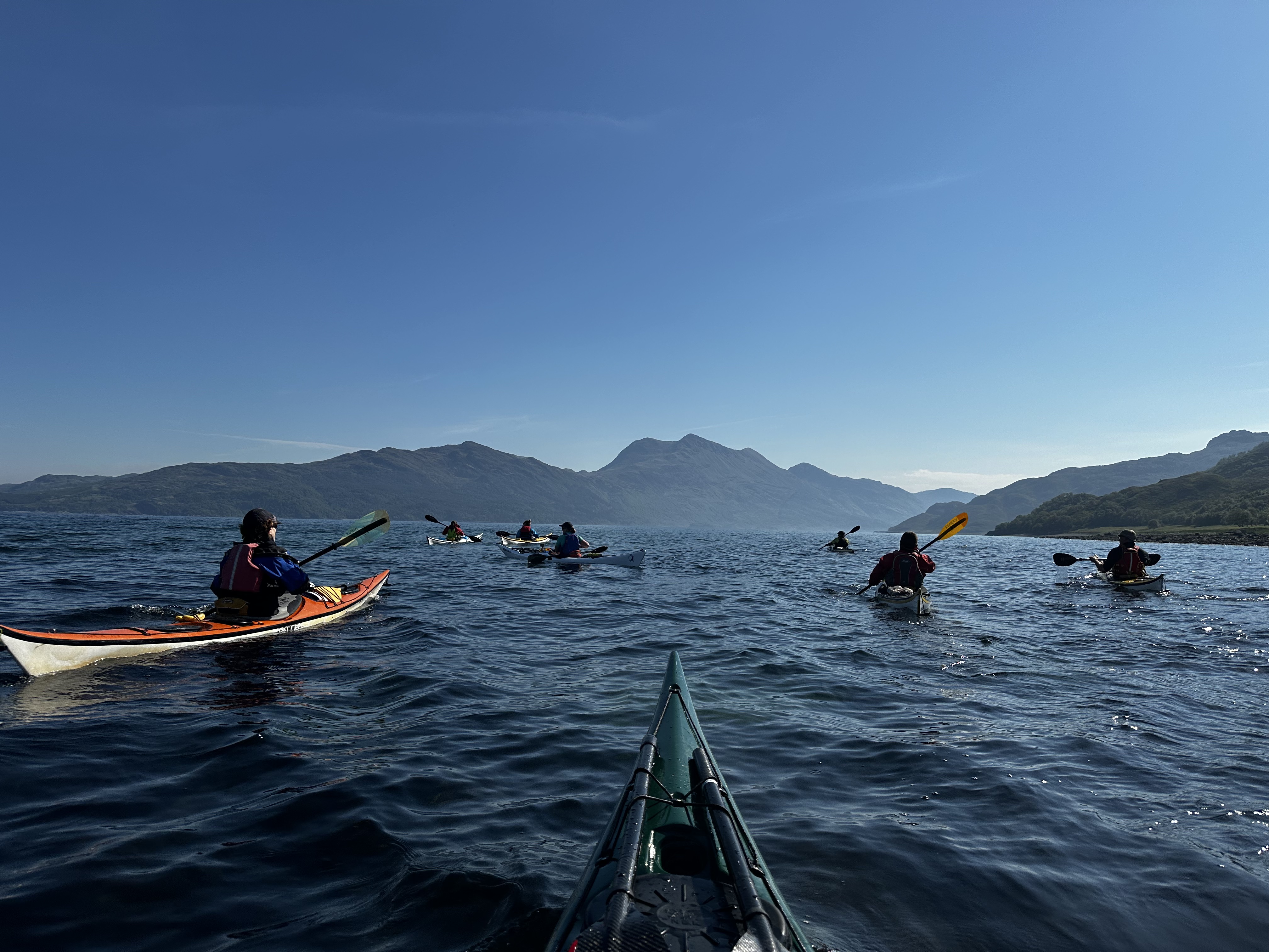 Knoydart kayaking