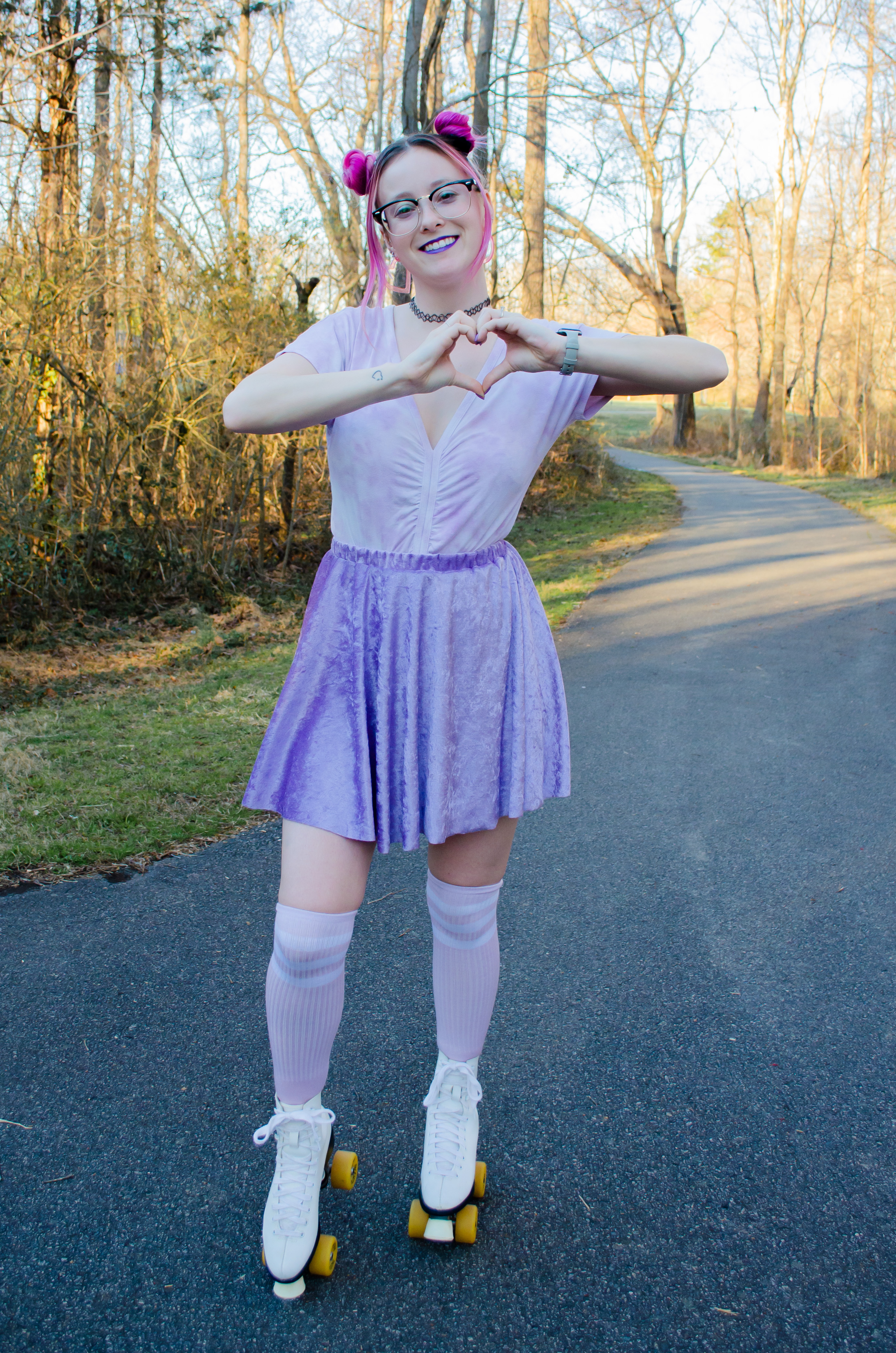 Lilac Skies Skirt - Seamlined Studios