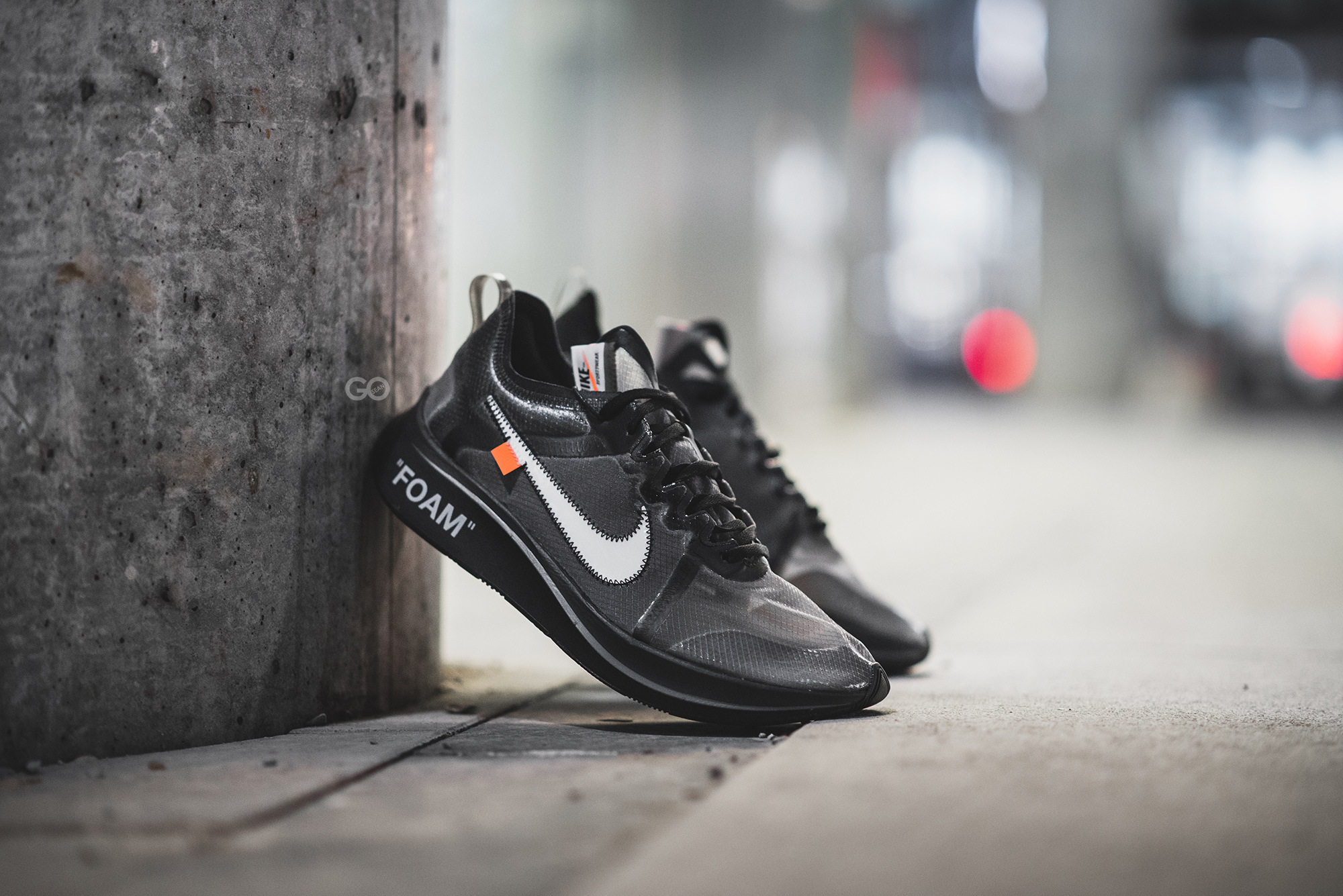 Off-White x Zoom Fly SP ‘Black” Size 8 Nike Off-White x Zoom Fly SP Black | eBay main image 3