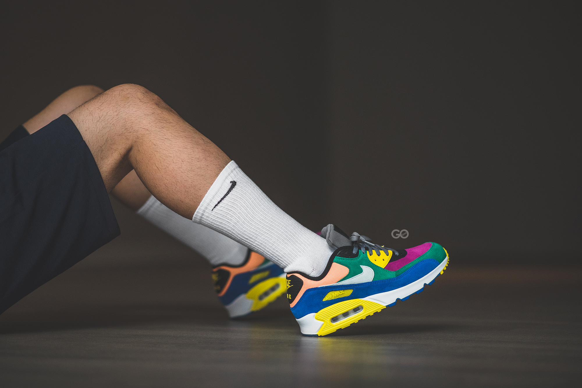 nike air max 90 viotech on feet