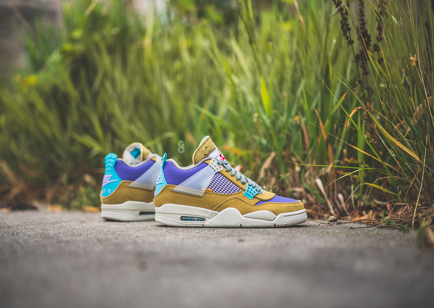 union 4 desert moss on feet