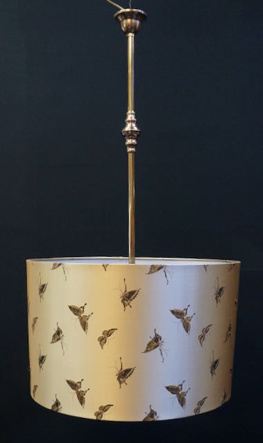 7377 large drum pendant light