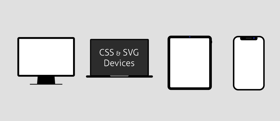 Ridiculously lightweight, responsive CSS & SVG device shapes ...