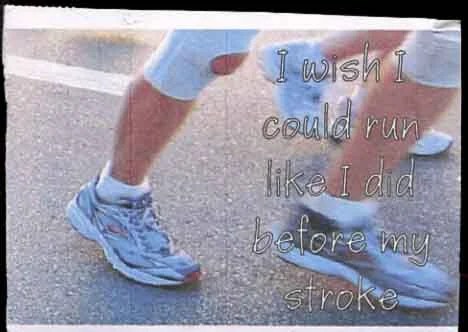 A close-up of legs running on a road, conveying movement and activity.
