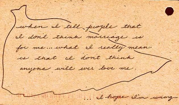 A simple, handwritten note on a textured background.