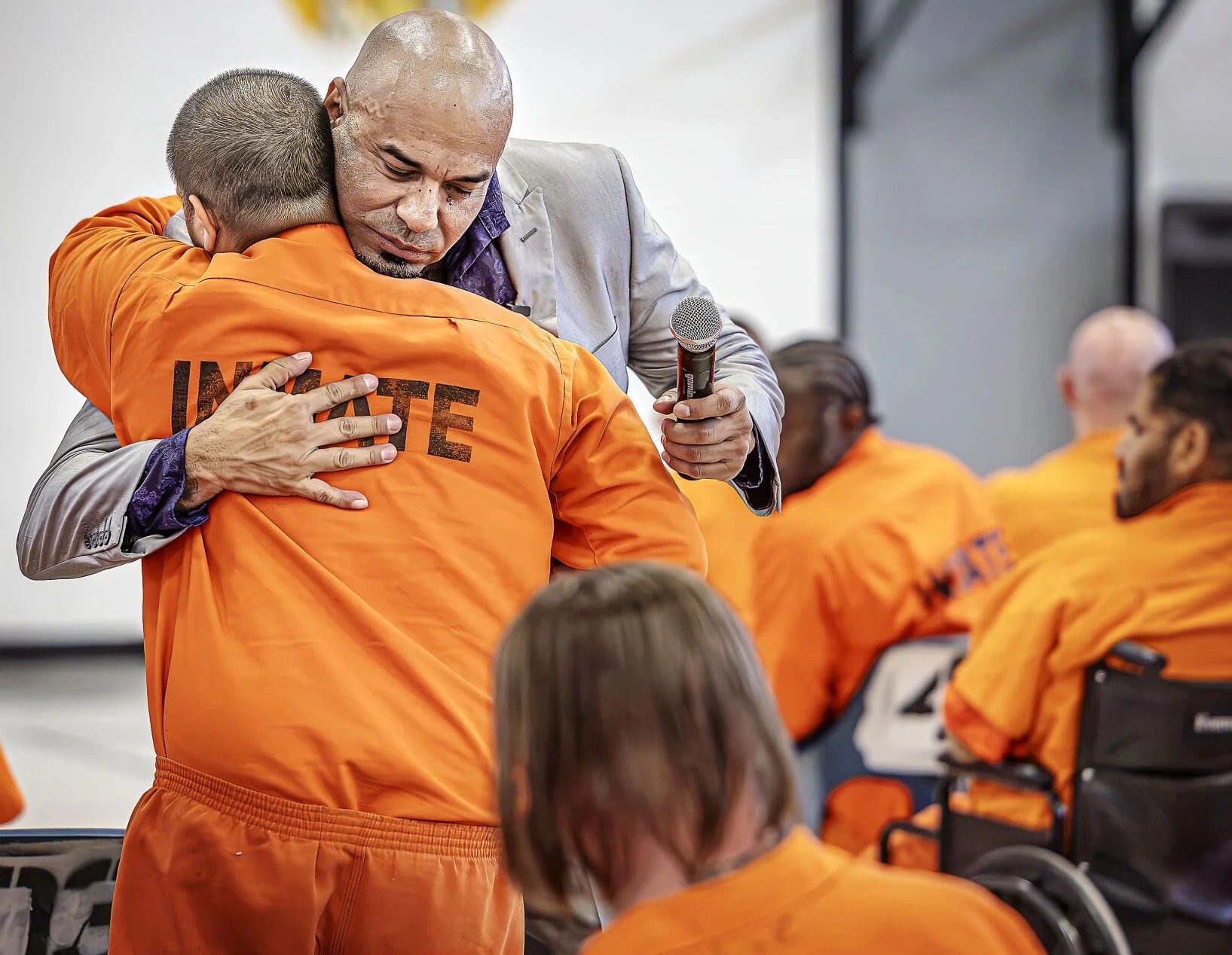 Actor Luis Moncada Visits Penitentiary of New Mexico to Share Personal Journey
