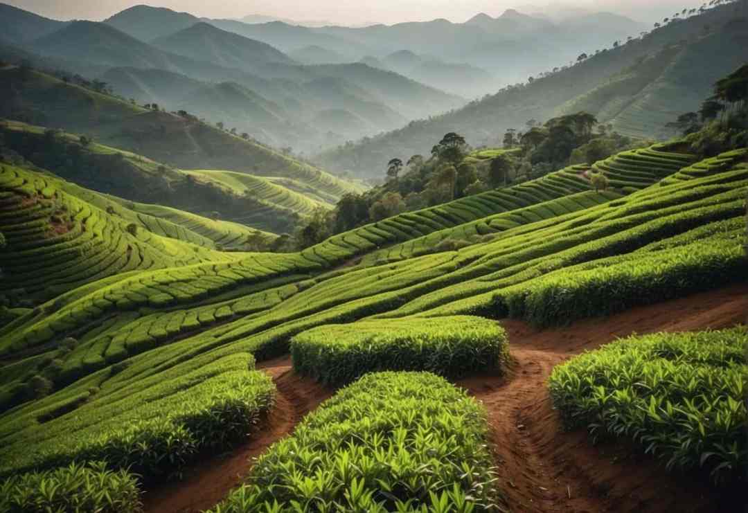 Sri Lanka tea plantation