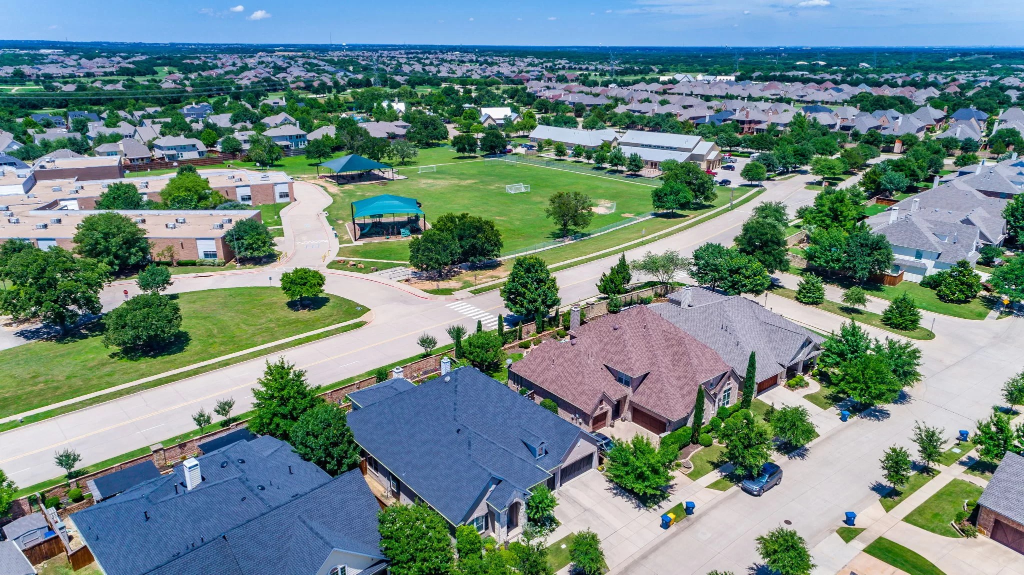 Carlisle community in Lantana TX across from EP Rayzor Elementary School