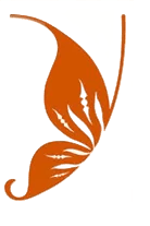 Lantana TX Monarch Butterfly in Community Logo